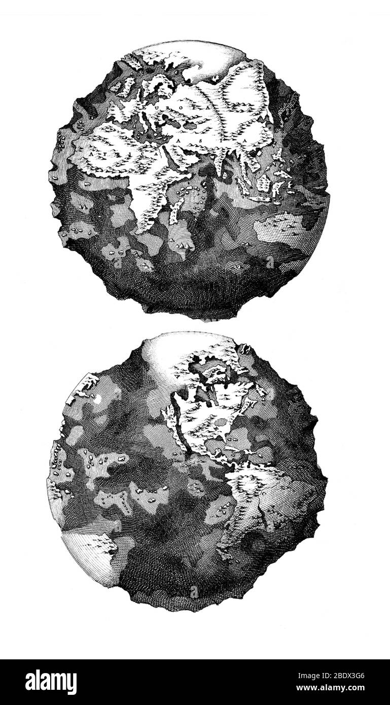 The sacred theory of earth (1684) Cut Out Stock Images & Pictures Alamy