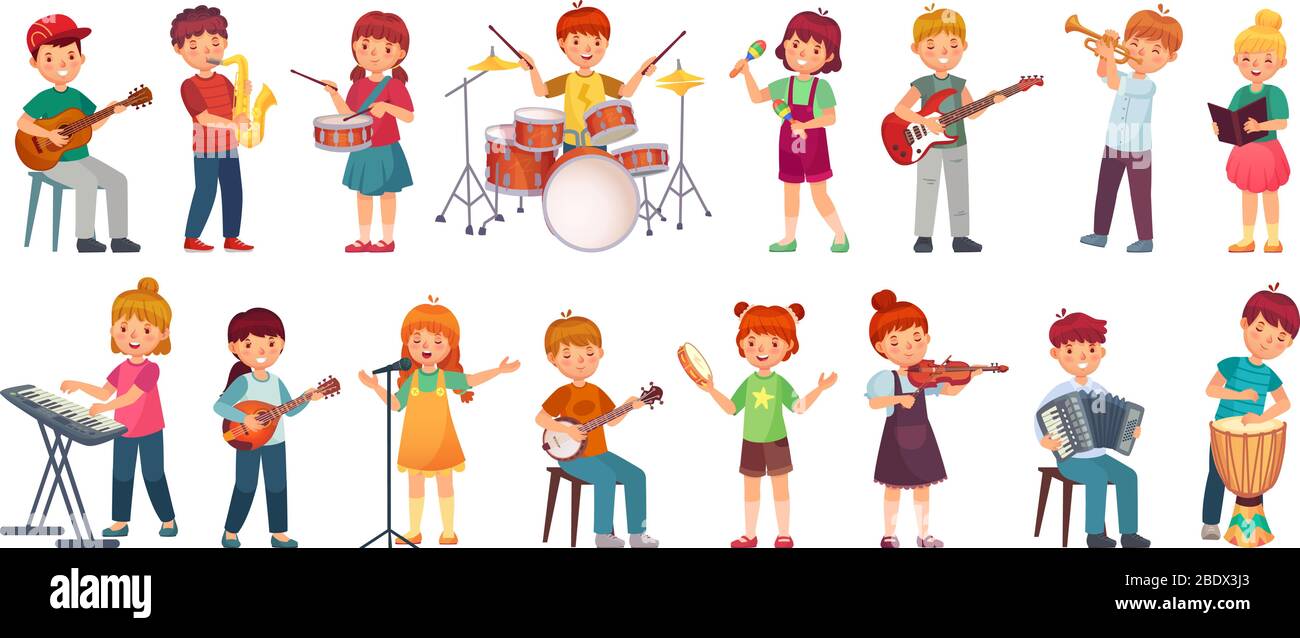 Musical Instruments For Kids Clipart Classroom