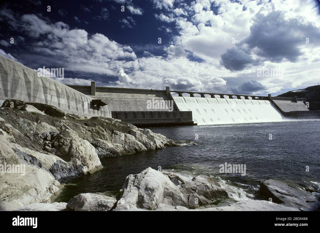 Grand Coulee Dam Stock Photo