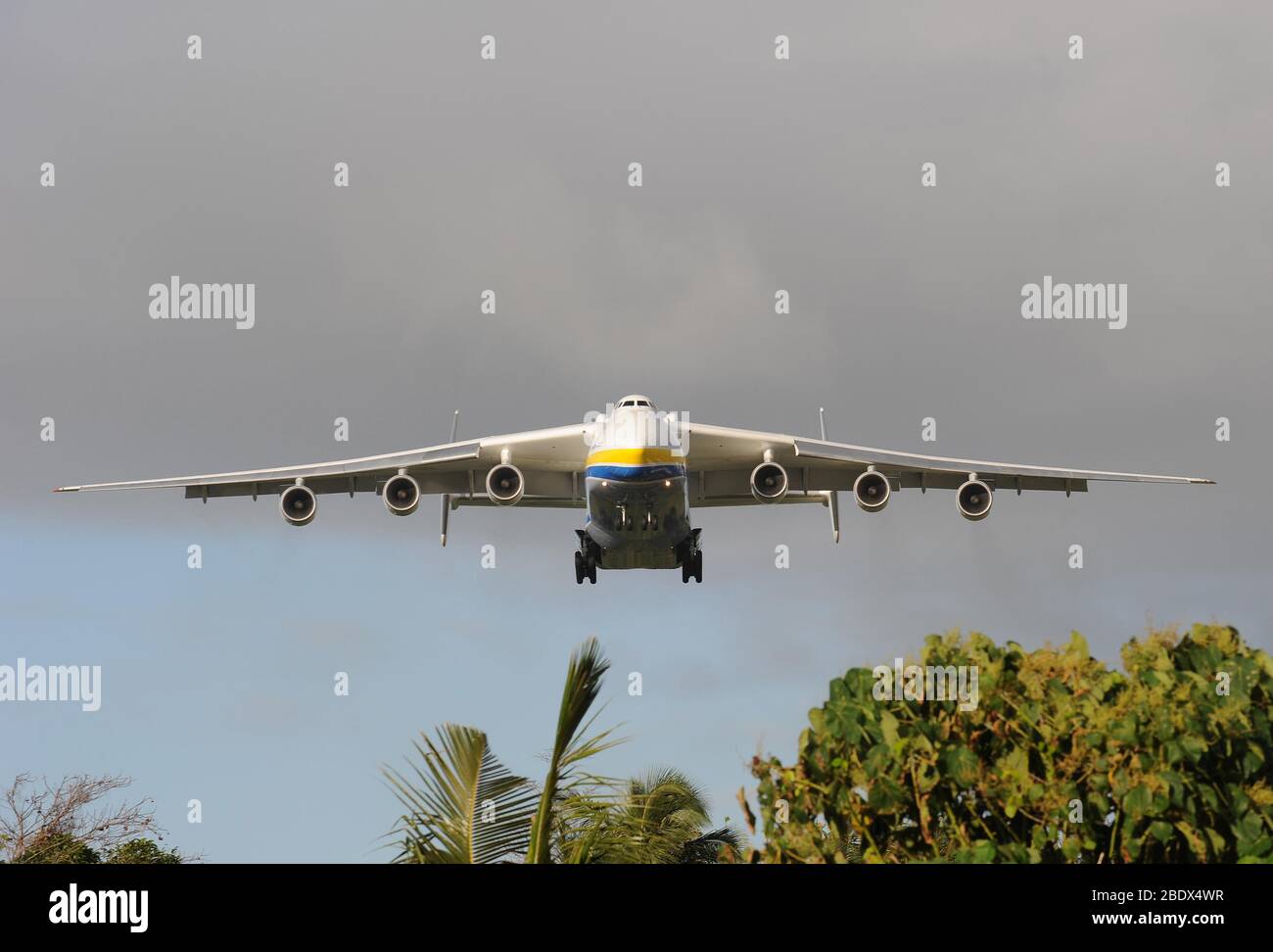 Antonov Cargo Plane Stock Photo