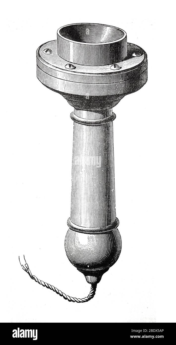 Bell Telephone, 1876 Stock Photo