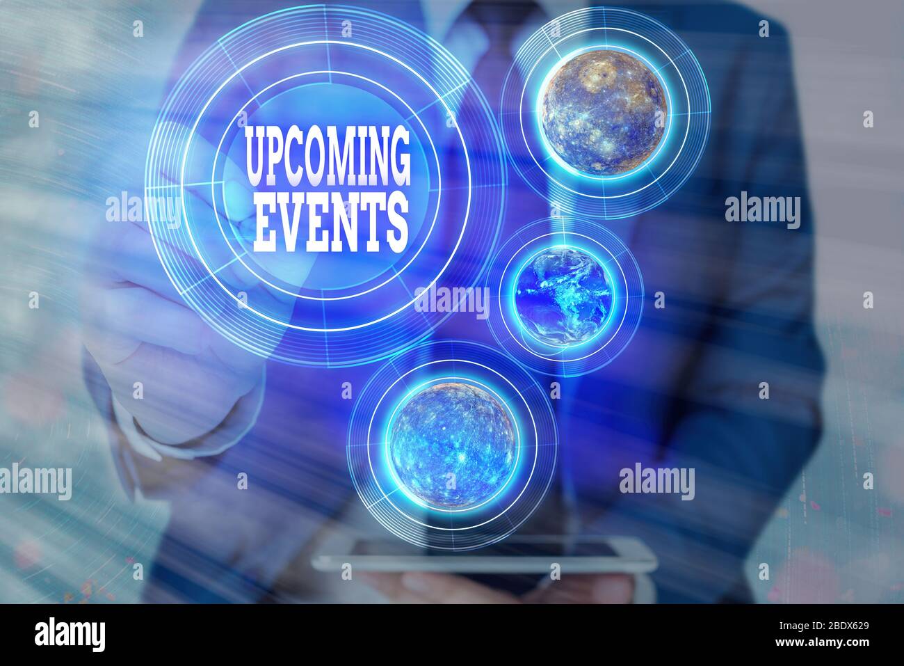 Word writing text Upcoming Events. Business photo showcasing the ...