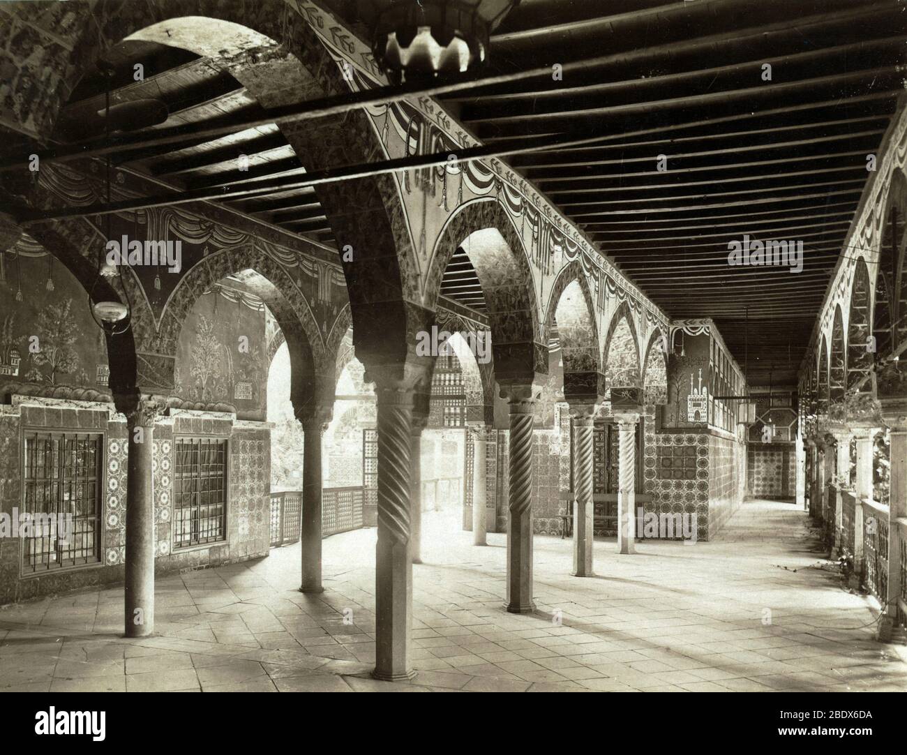 North Africa, Ahmad Bey Palace, 19th Century Stock Photo