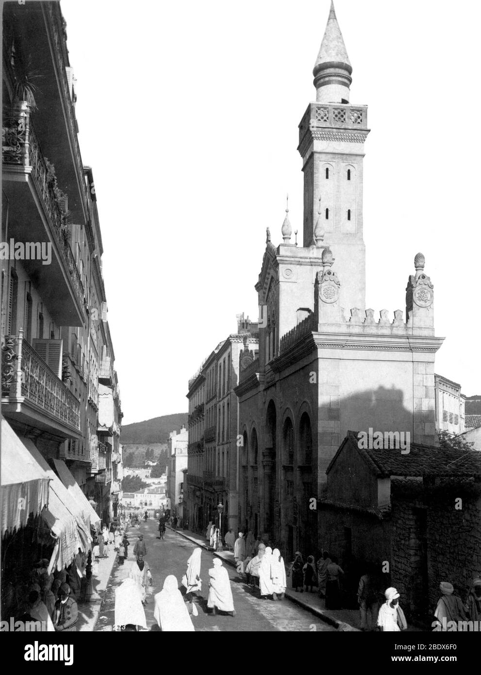 North Africa, Constantine Mosque, 1899 Stock Photo