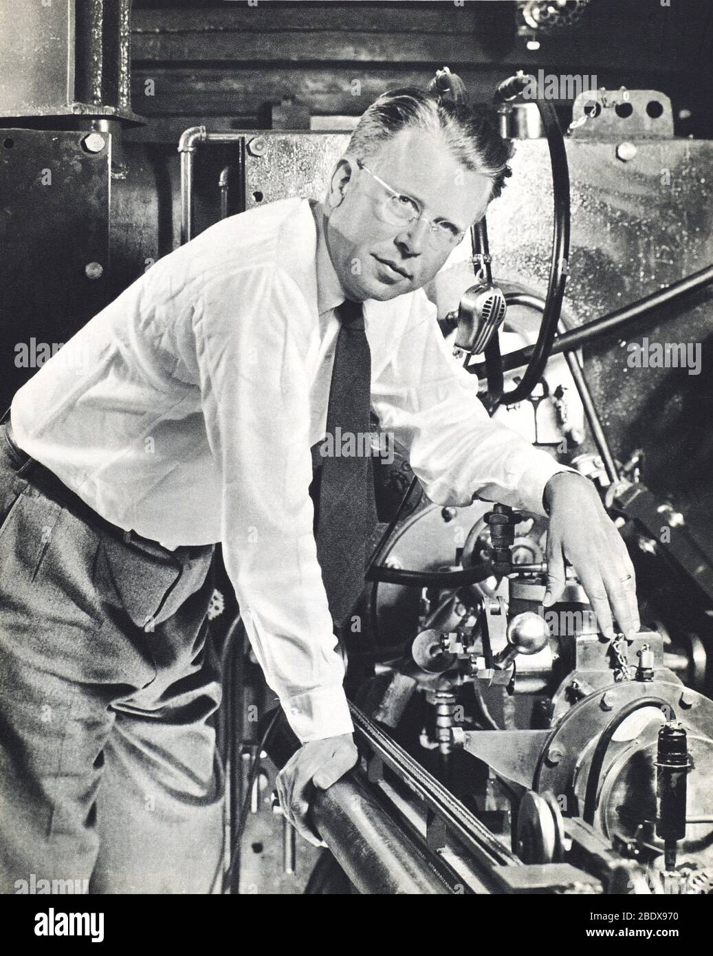 Ernest Lawrence, American Physicist Stock Photo