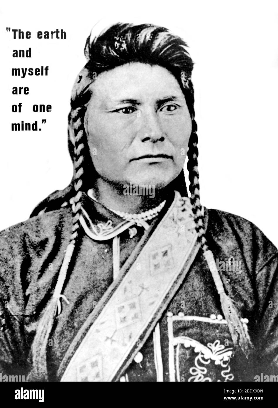 Chief Joseph, Nez Perce Indian Chief Stock Photo