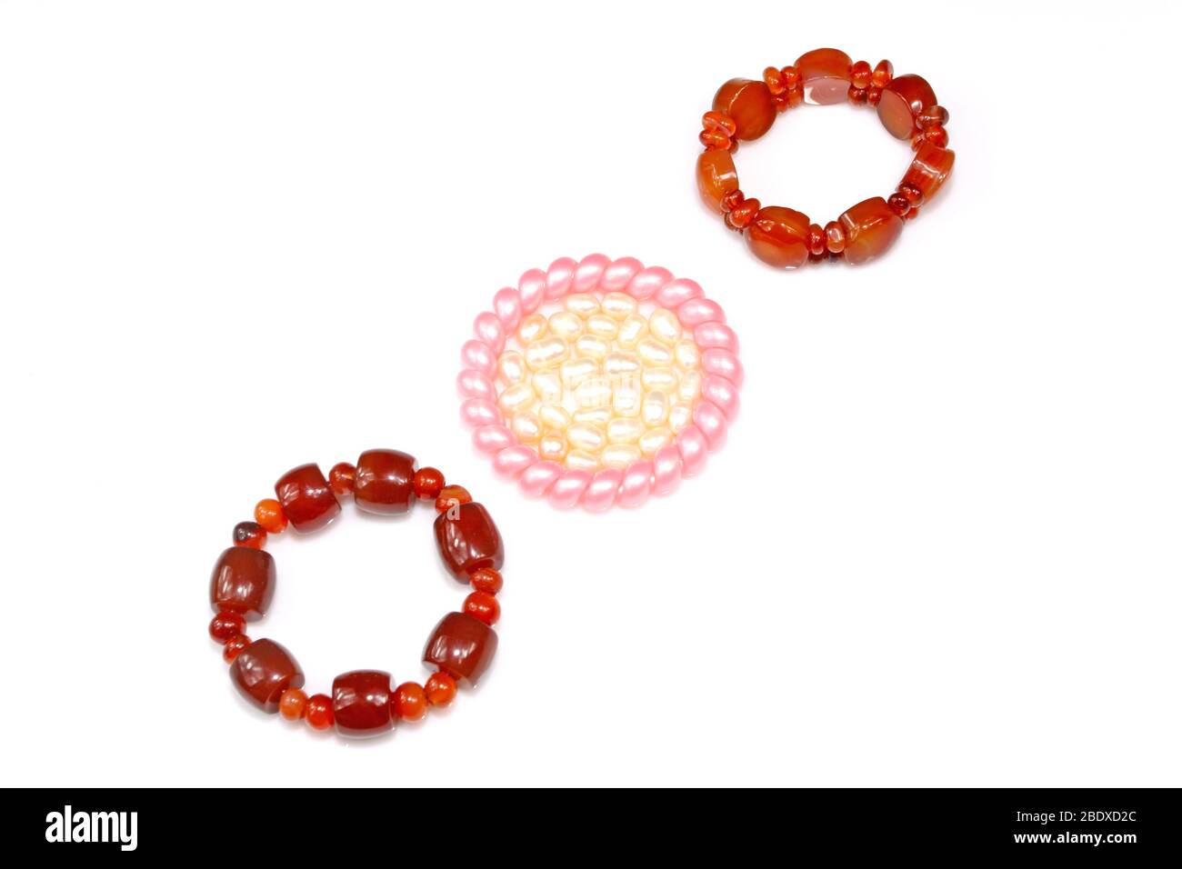 closeup of jade bracelet on a white background Stock Photo - Alamy