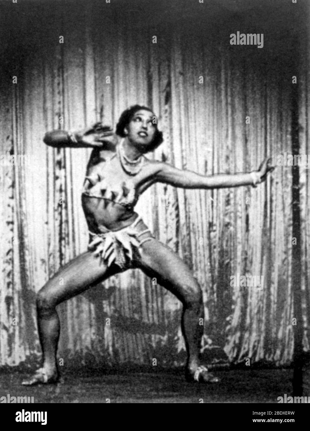 Josephine Baker, American Entertainer Stock Photo