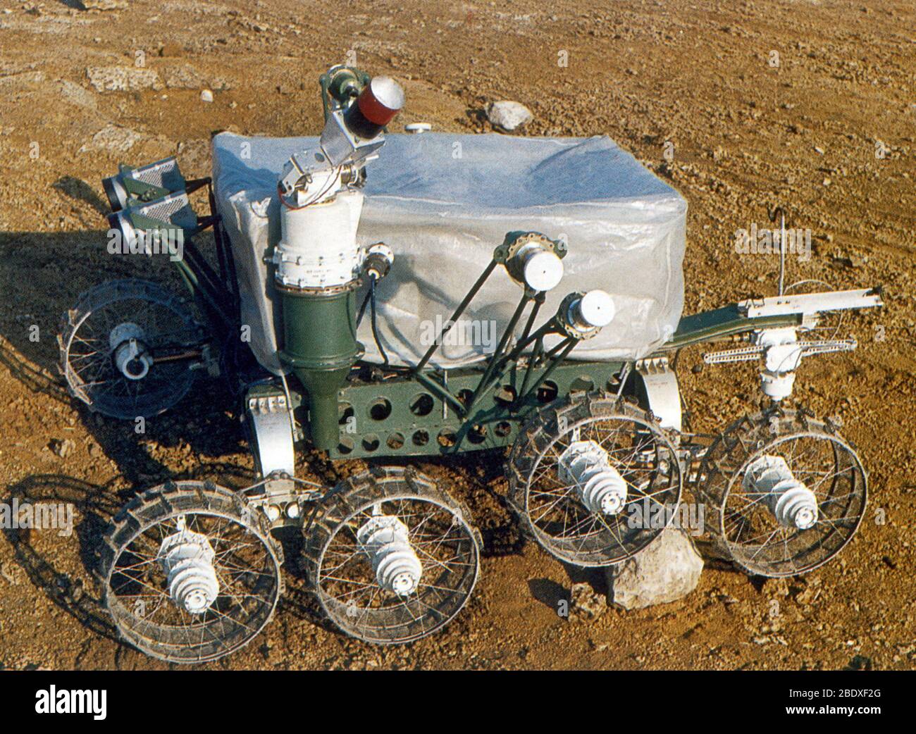 Lunokhod 1, Soviet Robotic Lunar Rover Stock Photo