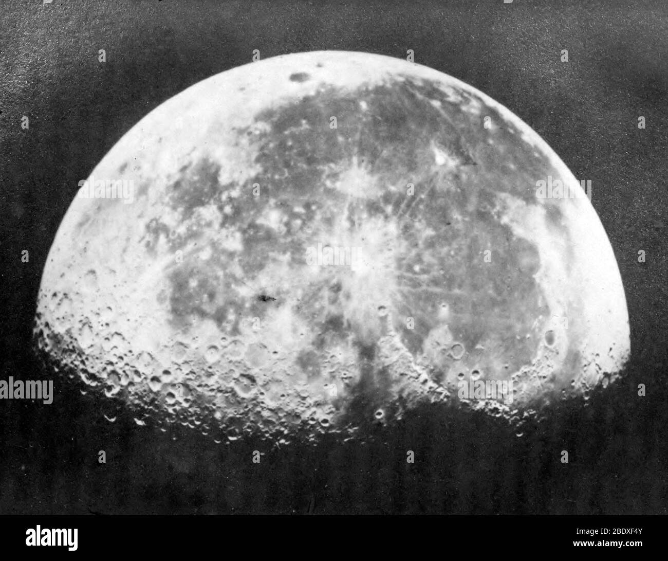 Lewis Rutherfurd, Moon, 1873 Stock Photo