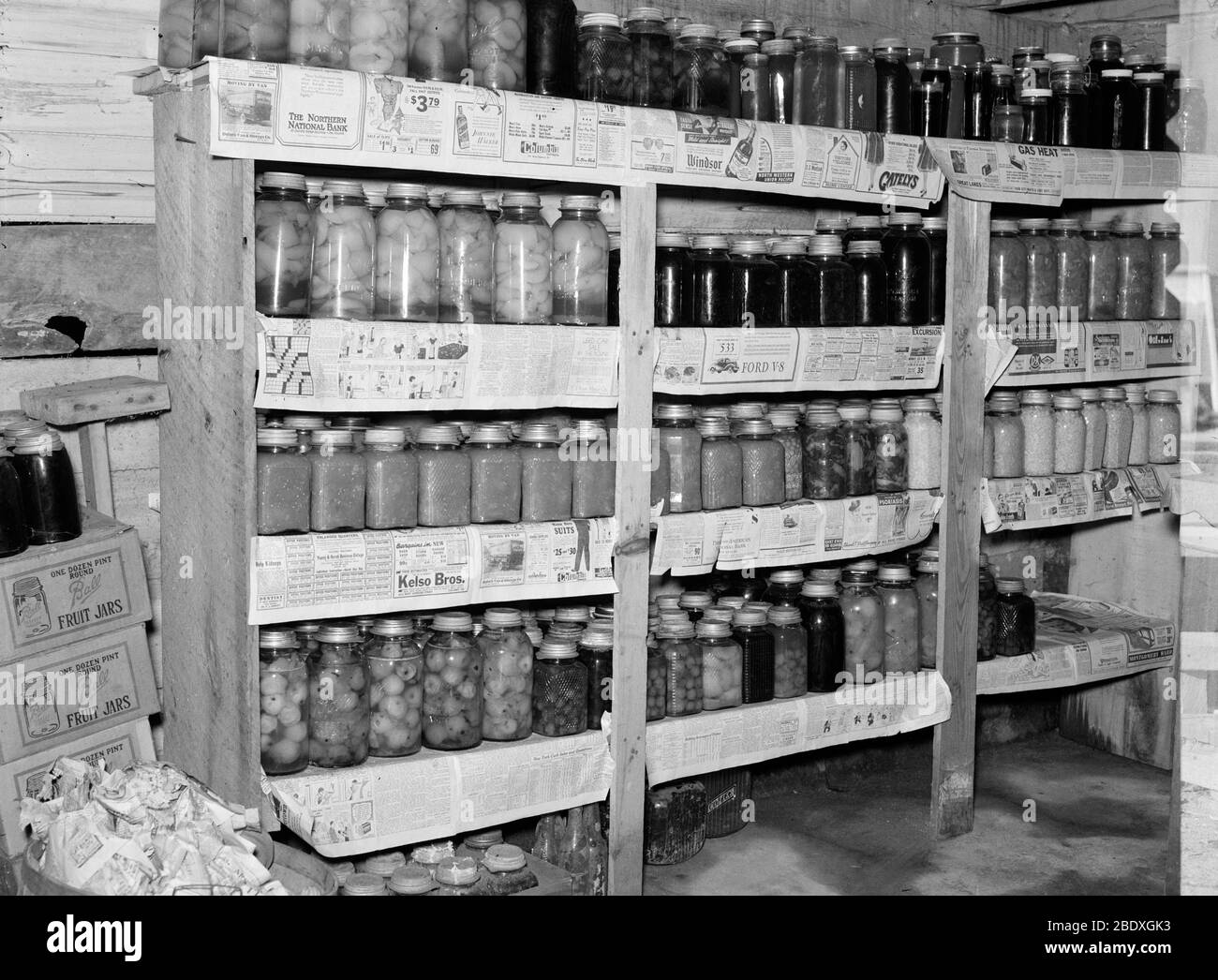 Home Canning, 1937 Stock Photo Alamy
