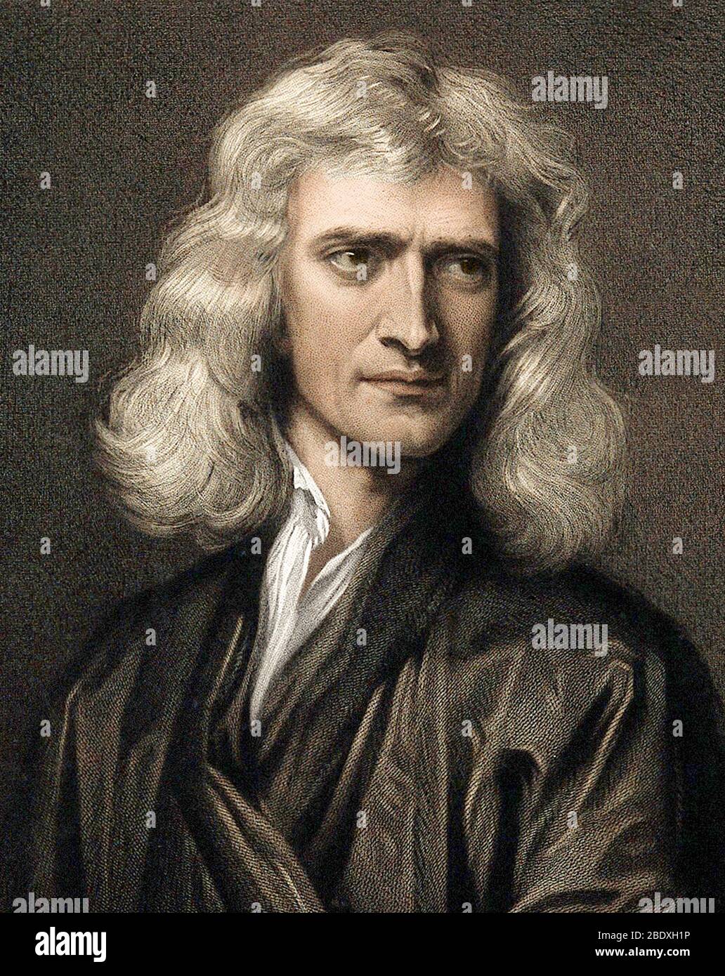 Isaac Newton, English Physicist Stock Photo - Alamy