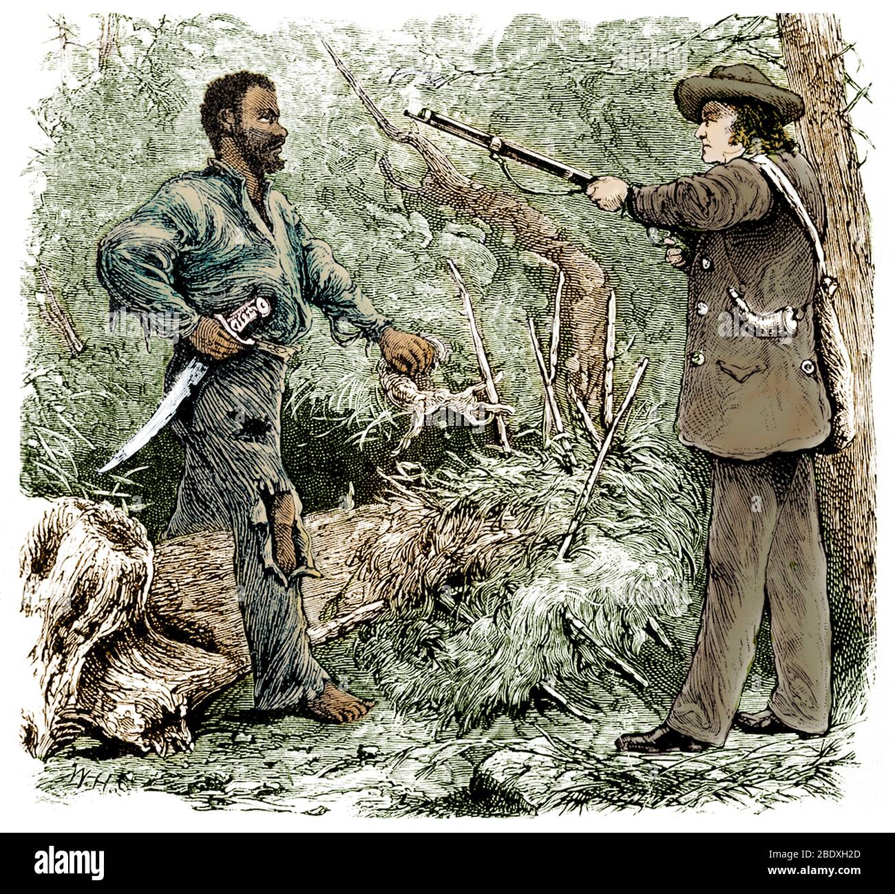The Capture of Nat Turner Stock Photo