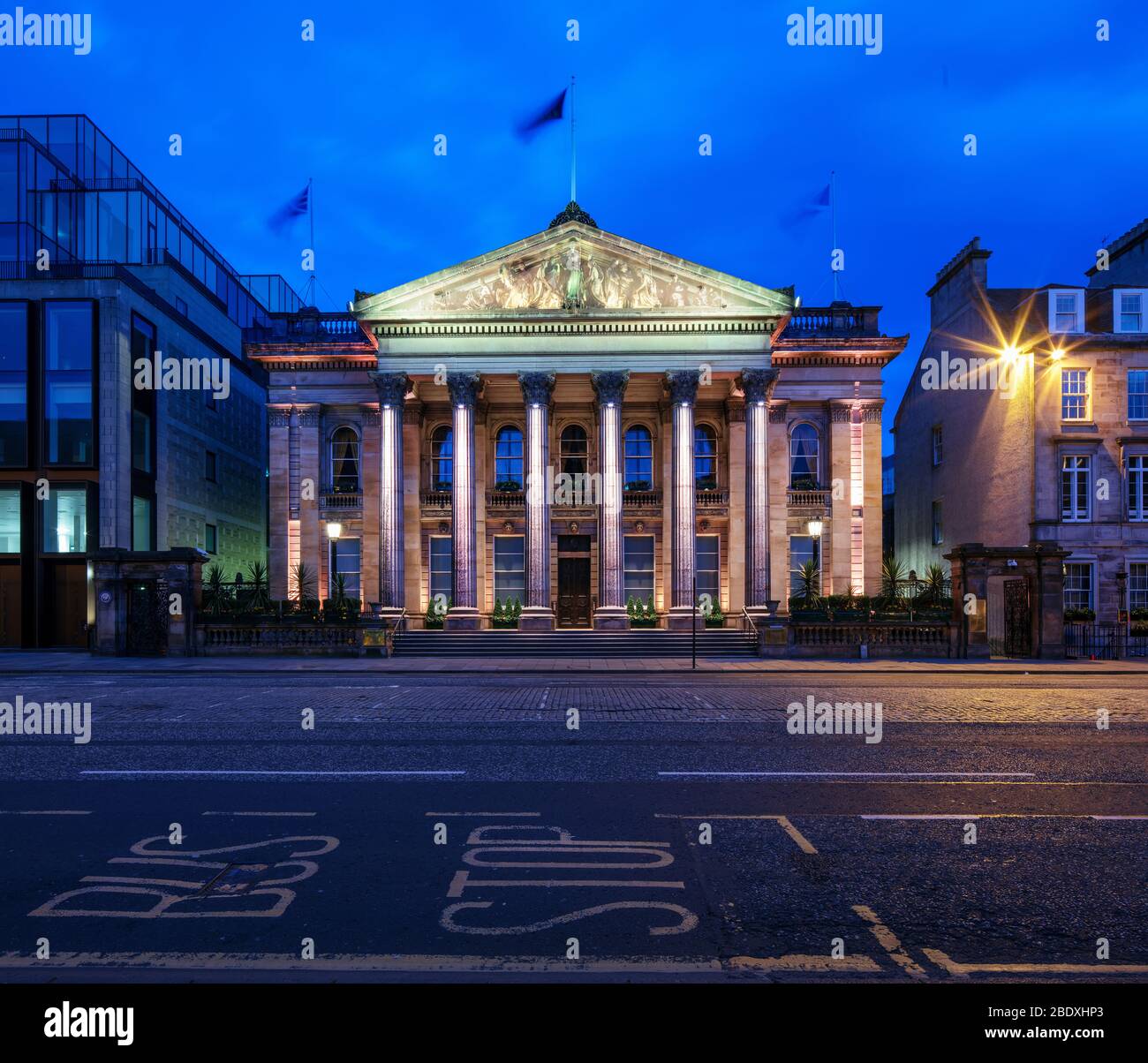 Edinburgh The Dome Stock Photo Alamy