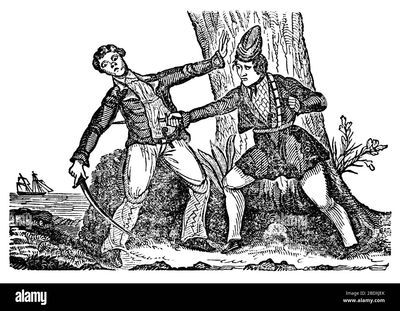 Mary Read, English Pirate Stock Photo