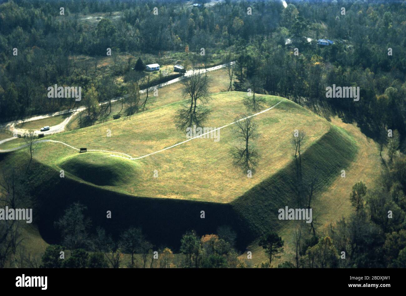Emerald Mound Stock Photo