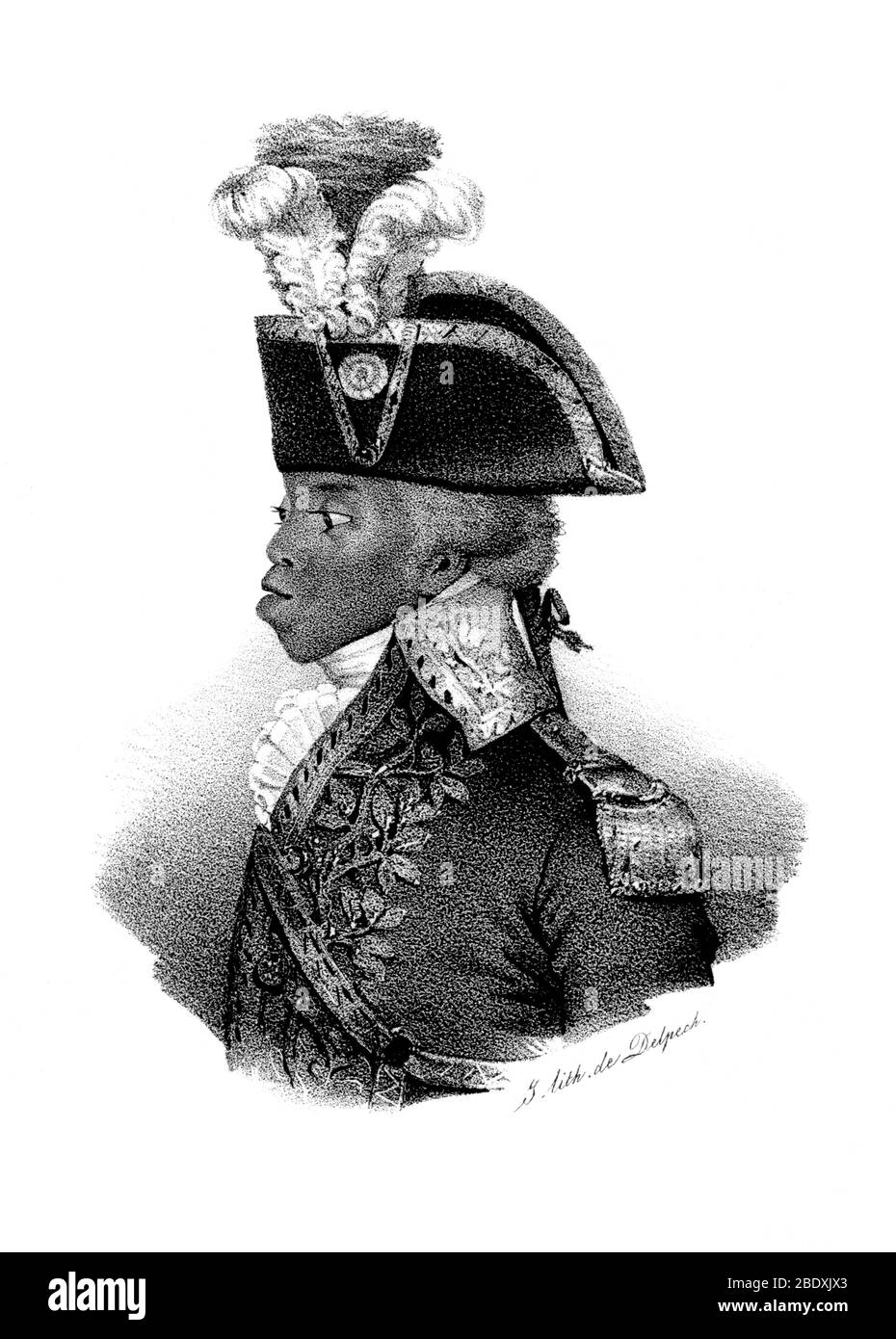 Toussaint L'Ouverture, Haitian General Stock Photo