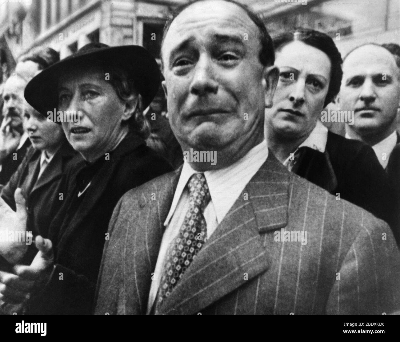 German Occupation of Paris Stock Photo