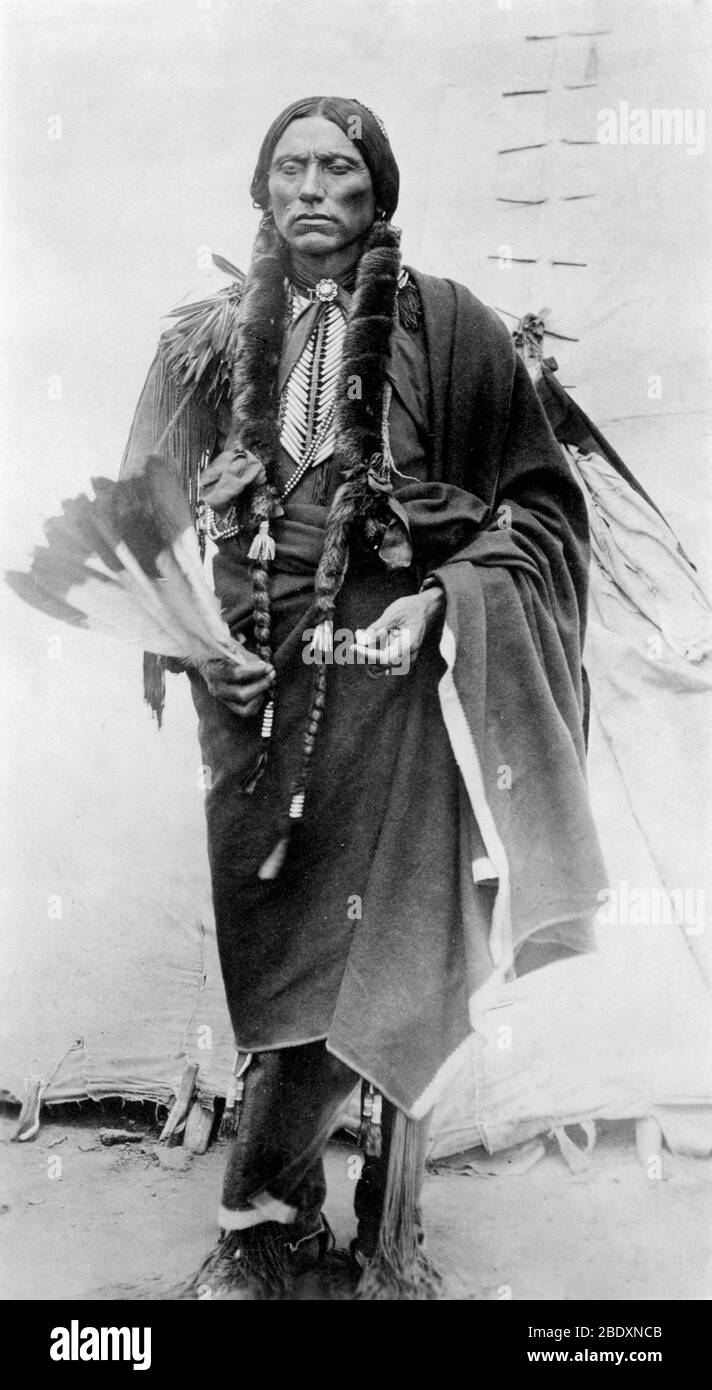 Quanah Parker, Comanche Leader Stock Photo