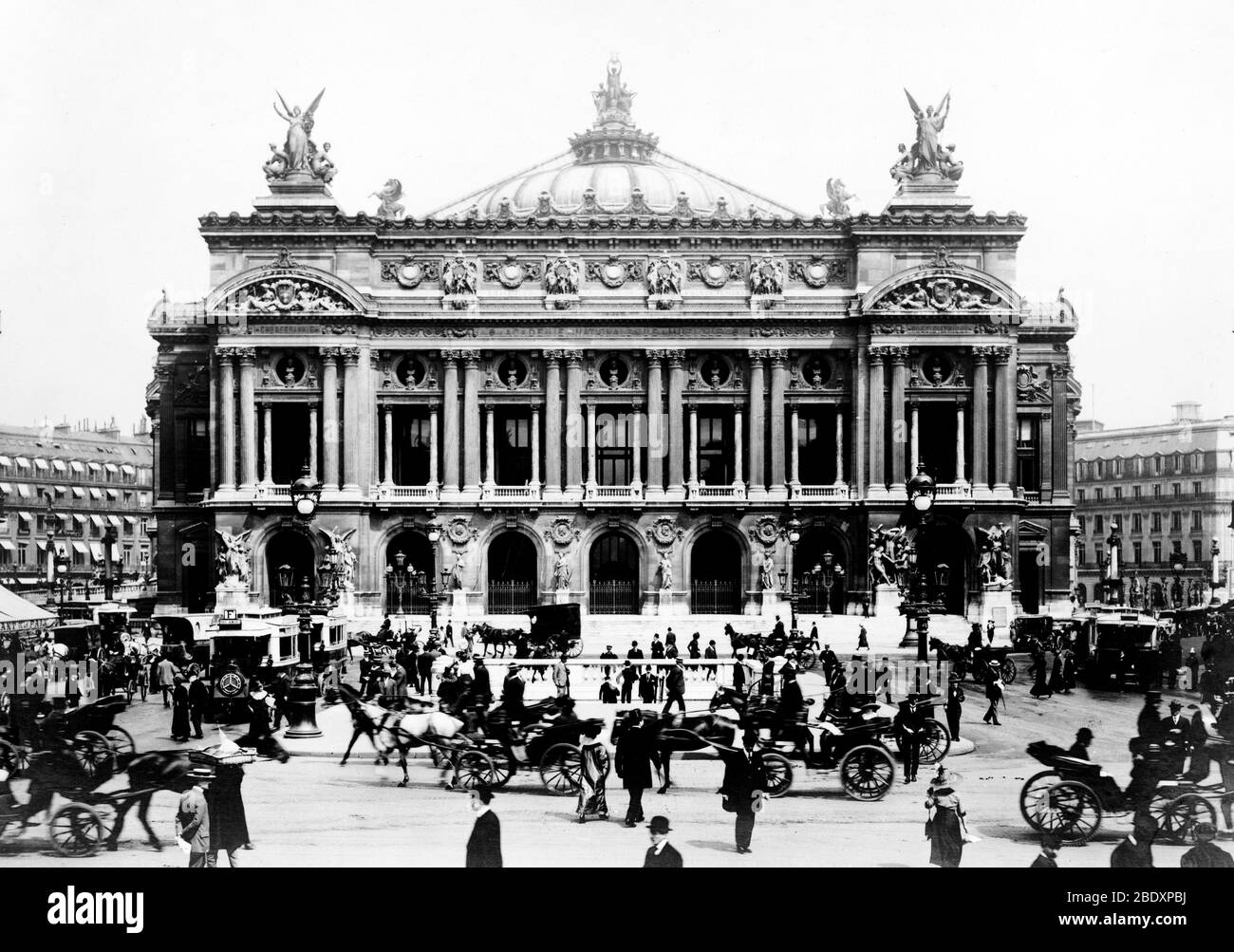 Paris Opera House, Palais Garnier Stock Photo