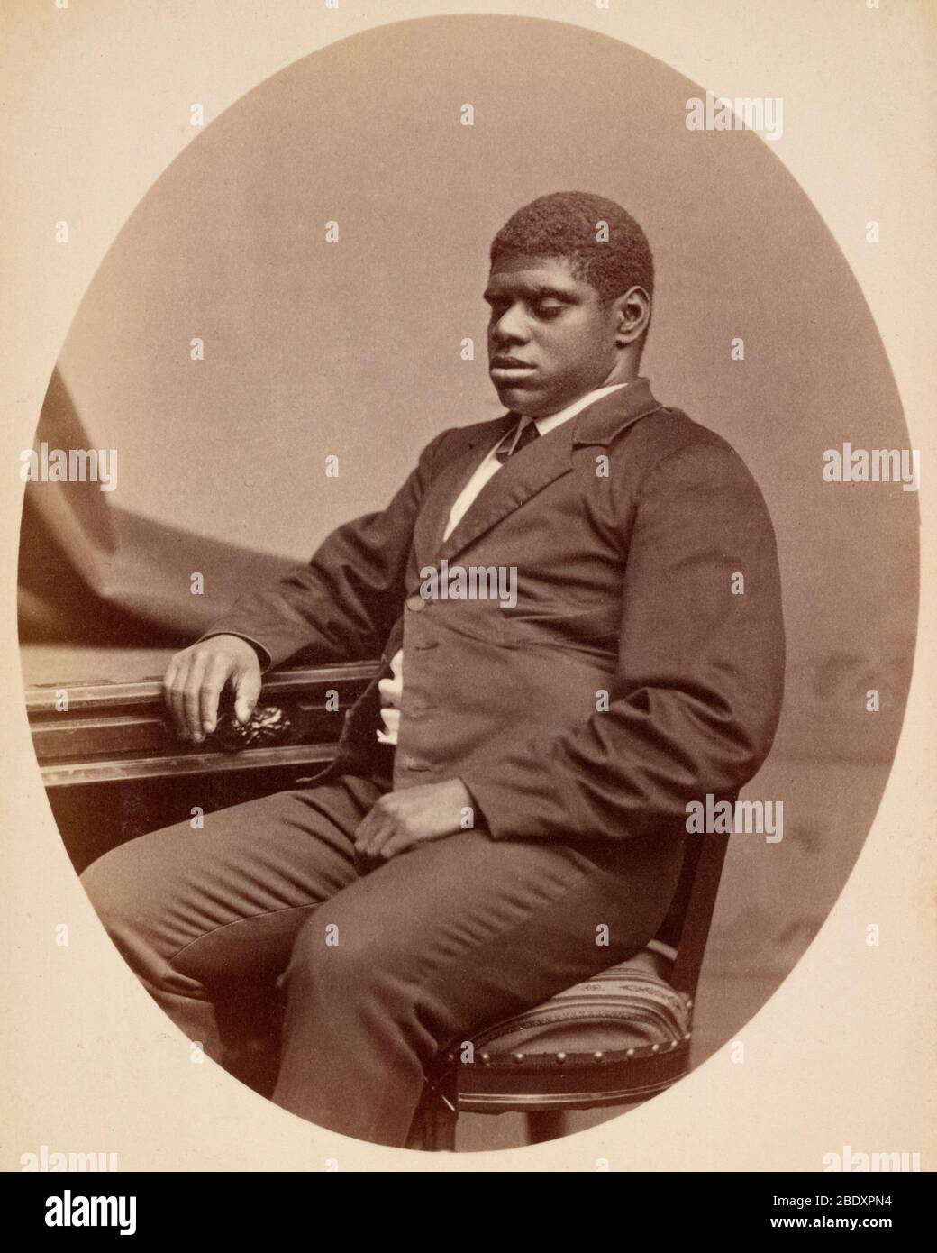 Thomas 'Blind Tom' Wiggins, Enslaved Pianist Stock Photo