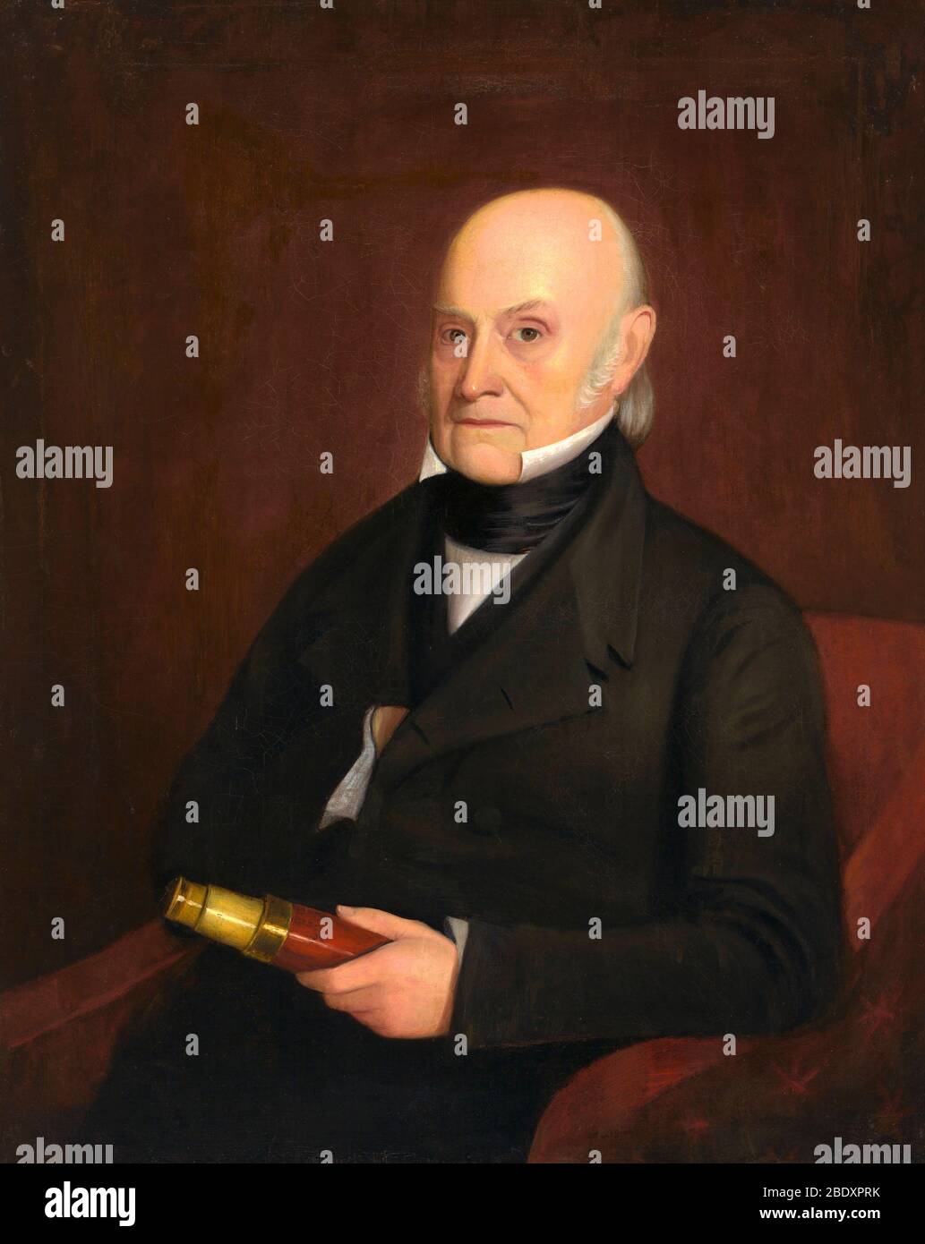 John Quincy Adams, 6th US President Stock Photo