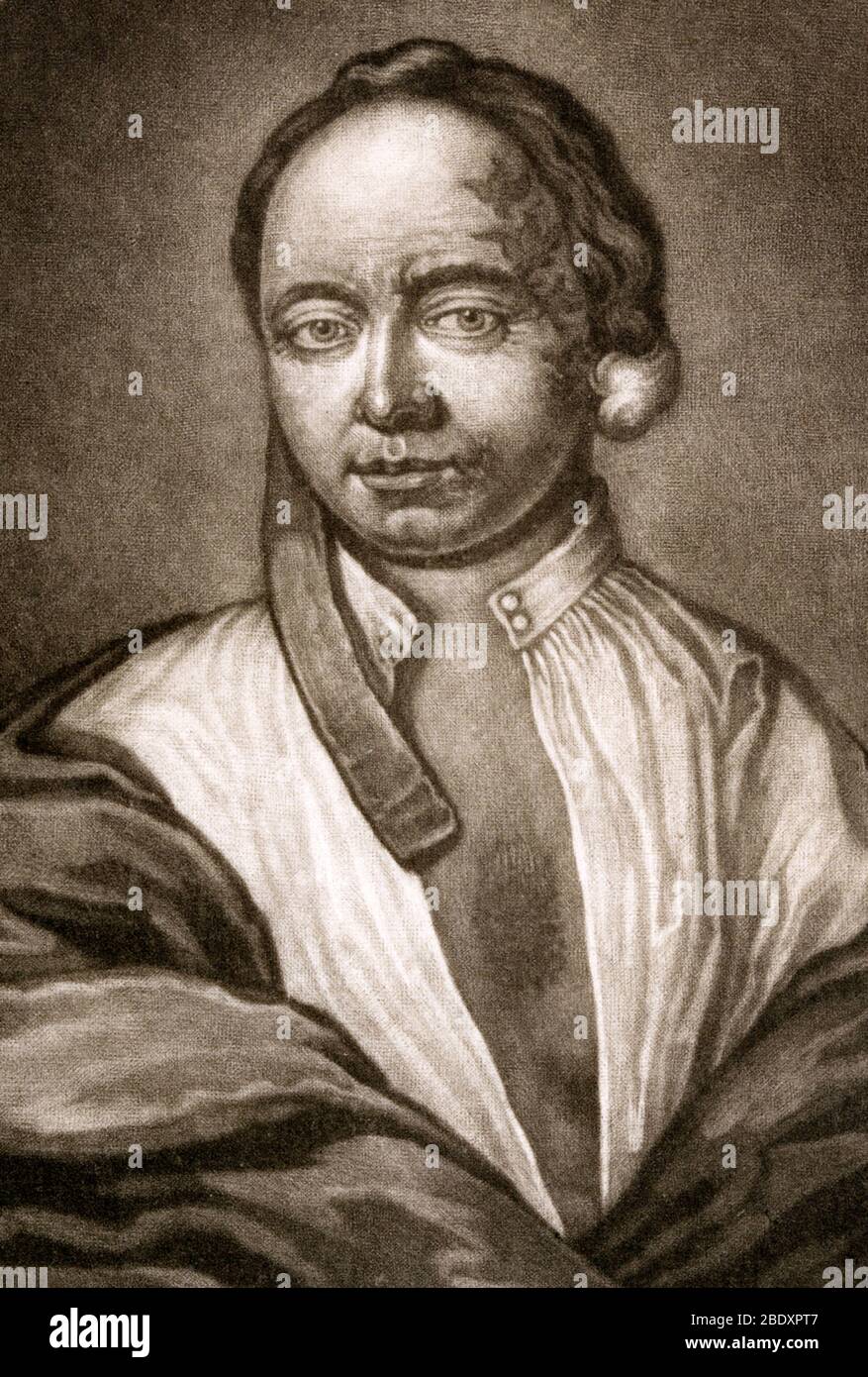 Etow Oh Koam, Mohawk Diplomat, 1710 Stock Photo