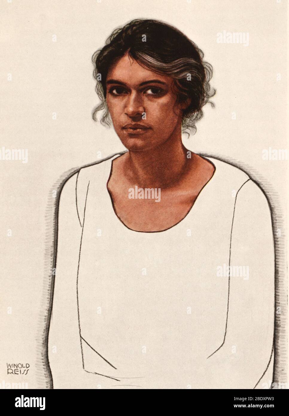 Elise Johnson McDougald, Activist and Principal Stock Photo Alamy