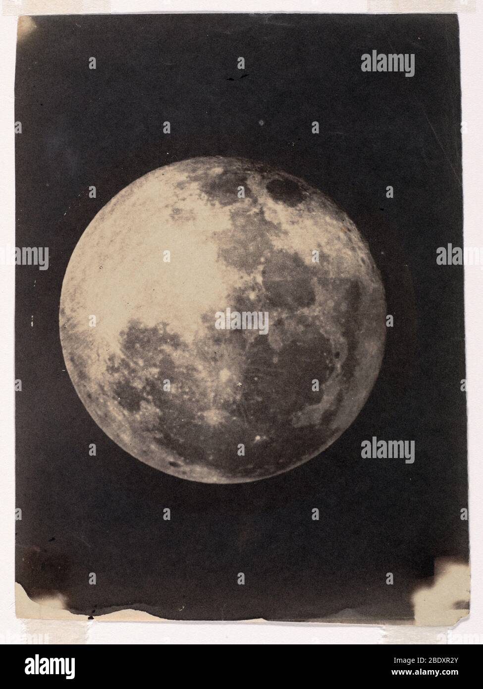 John Adams Whipple, Moon Phase, 1857 Stock Photo