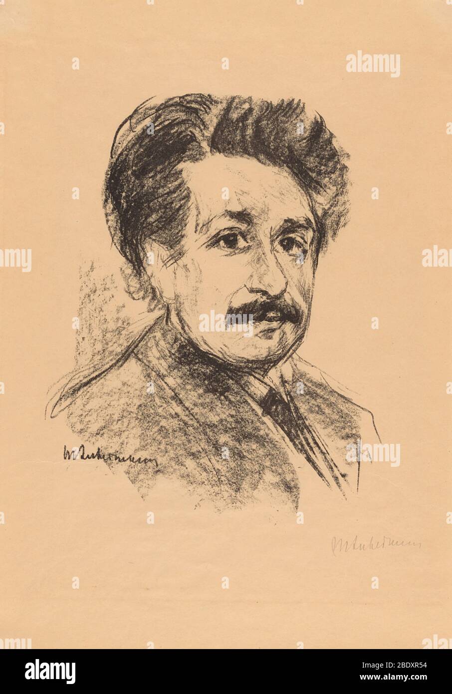 Albert Einstein, German-American Physicist Stock Photo