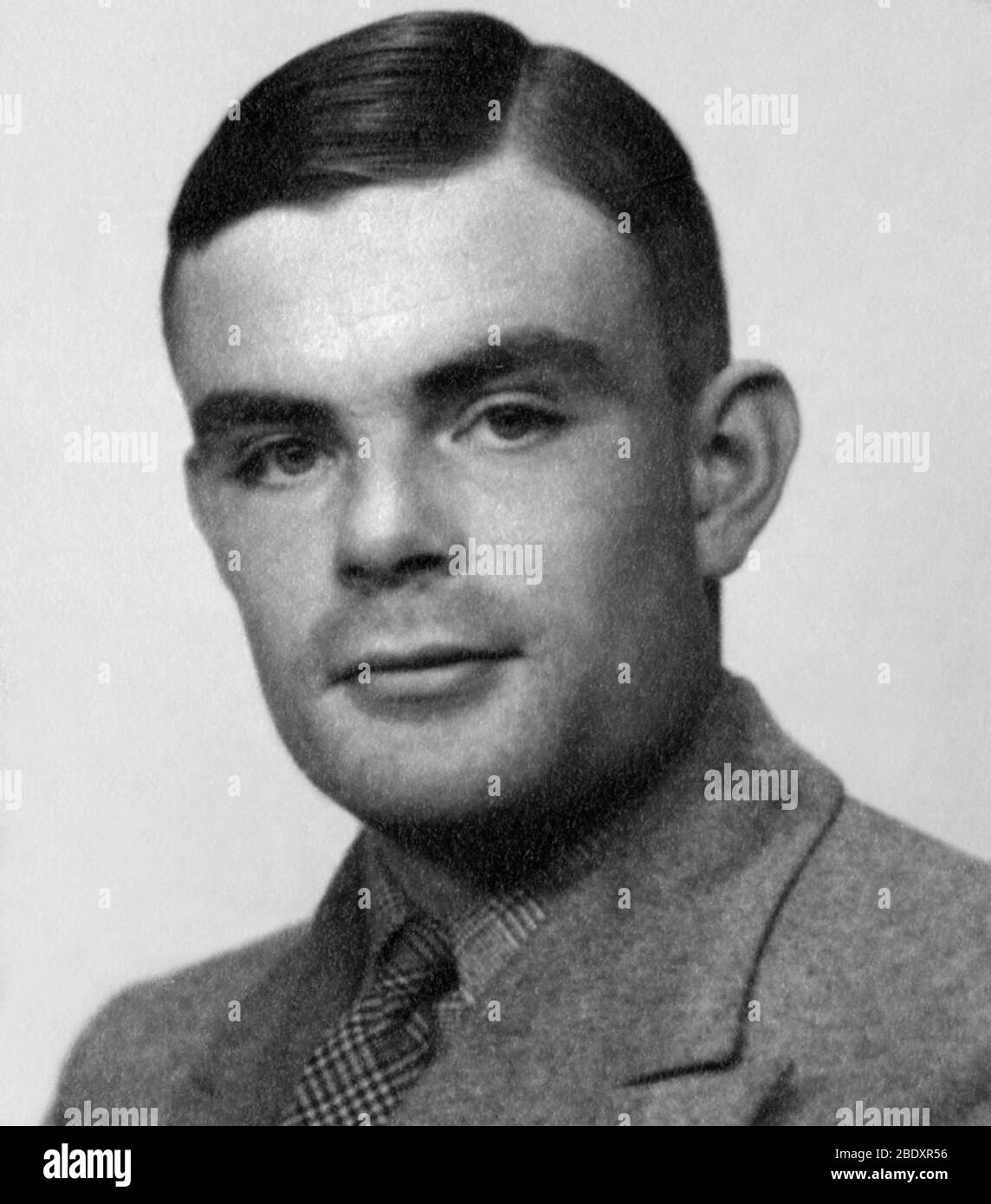 Alan Turing, English Mathematician Stock Photo