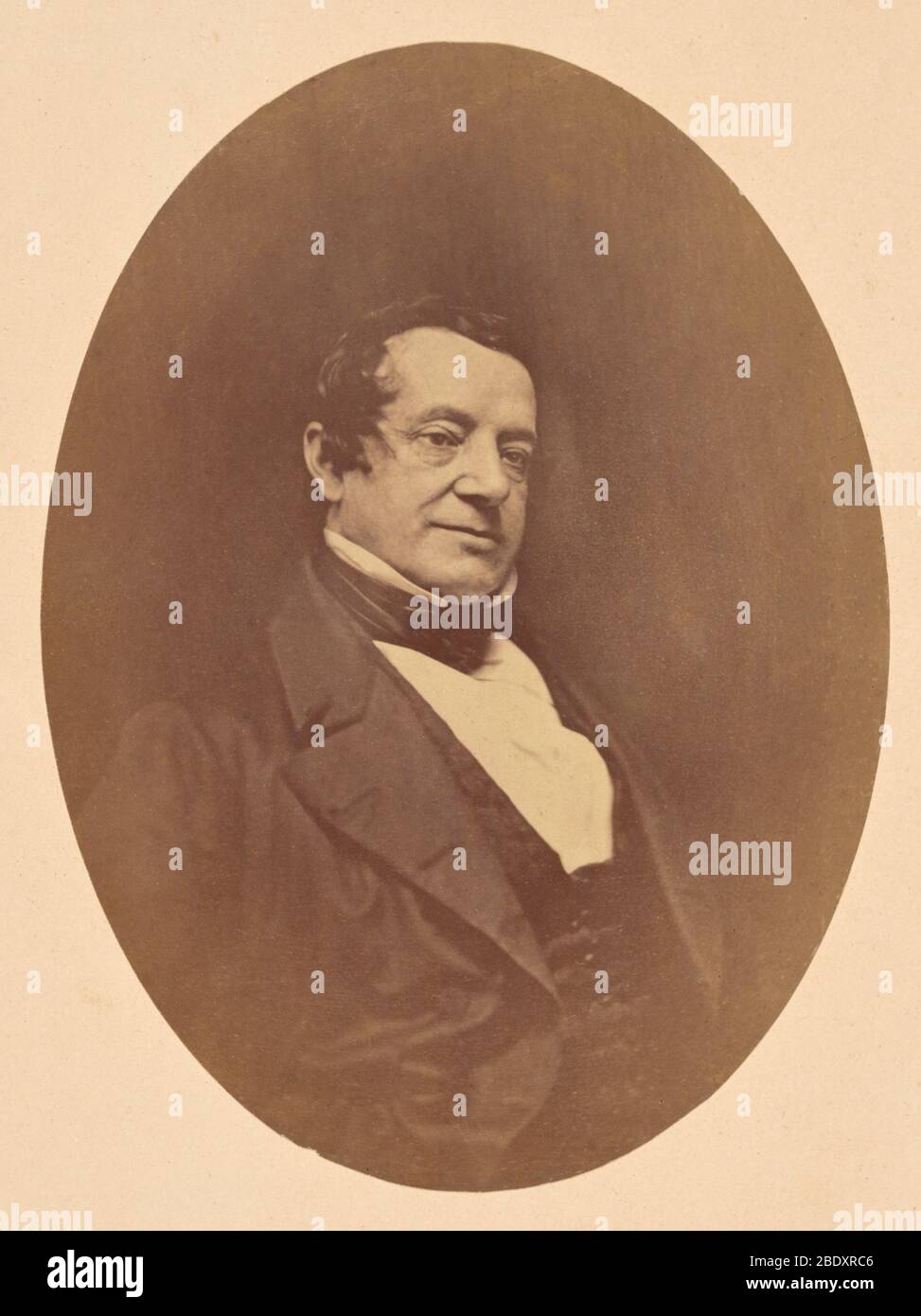 Washington Irving, American Author Stock Photo