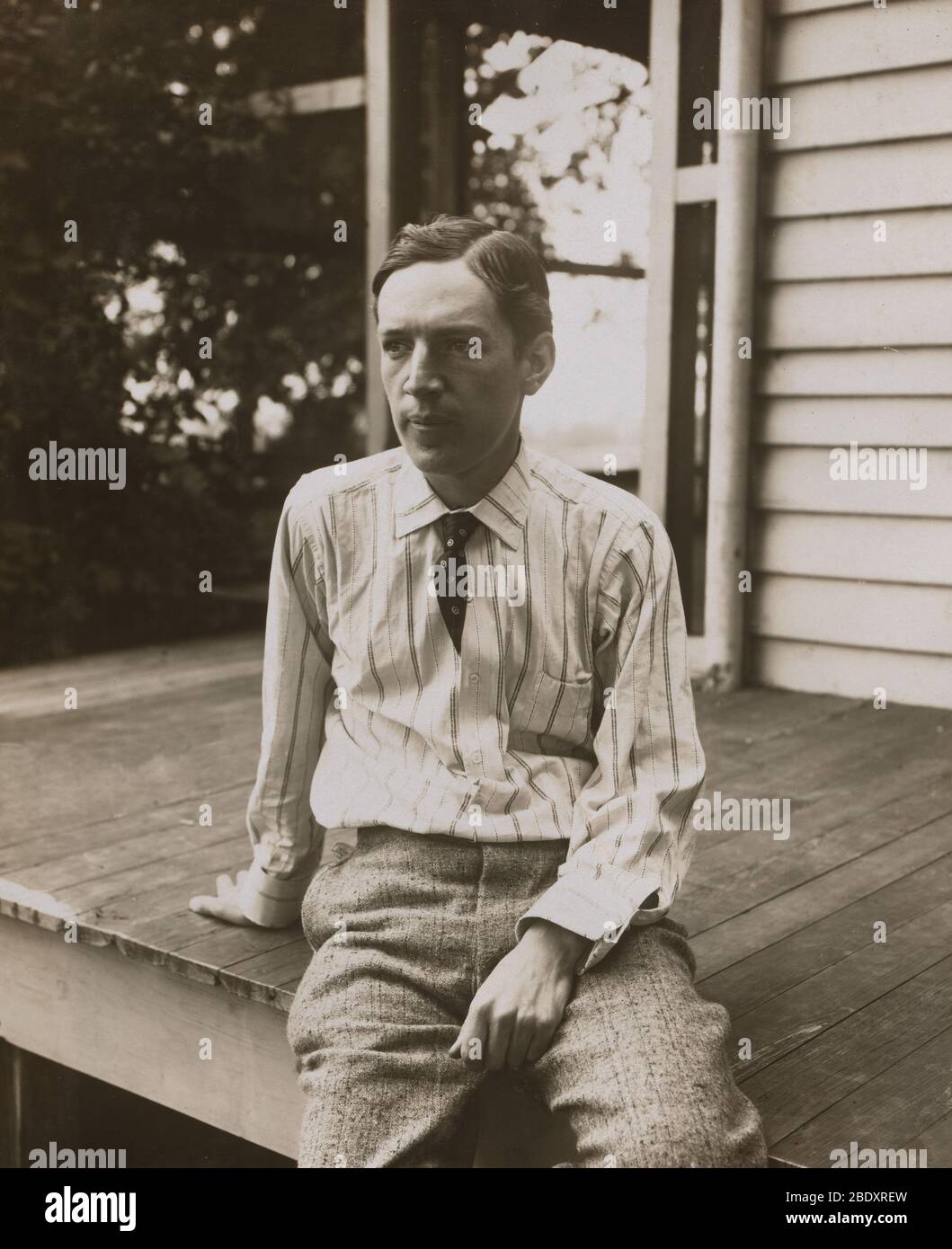 Upton Sinclair, American Author Stock Photo