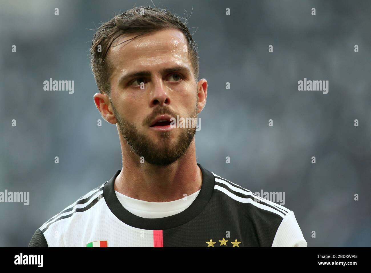 January 1, 2020, Turin, Italy: Turin, Italy, , 01 Jan 2020, 5 Miralem Pjanic during  -  - Credit: LM/Claudio Benedetto (Credit Image: © Claudio Benedetto/LPS via ZUMA Wire) Stock Photo
