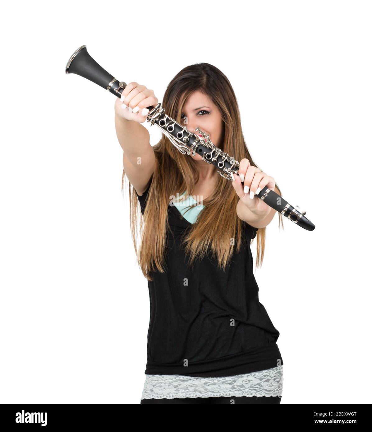 Beautiful woman with Stock Photo Alamy