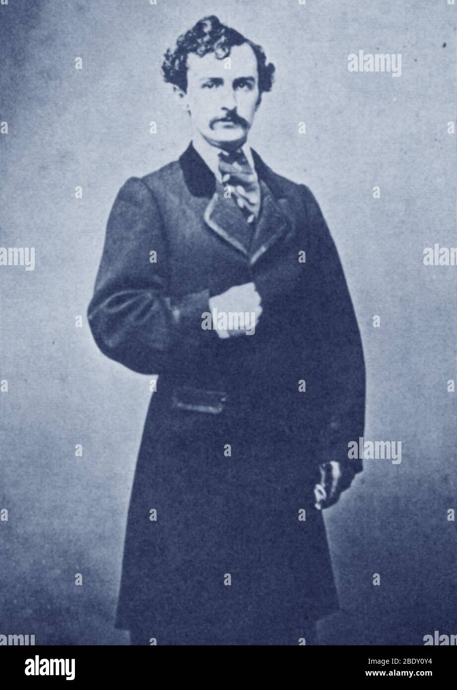 John Wilkes Booth, American Assassin Stock Photo