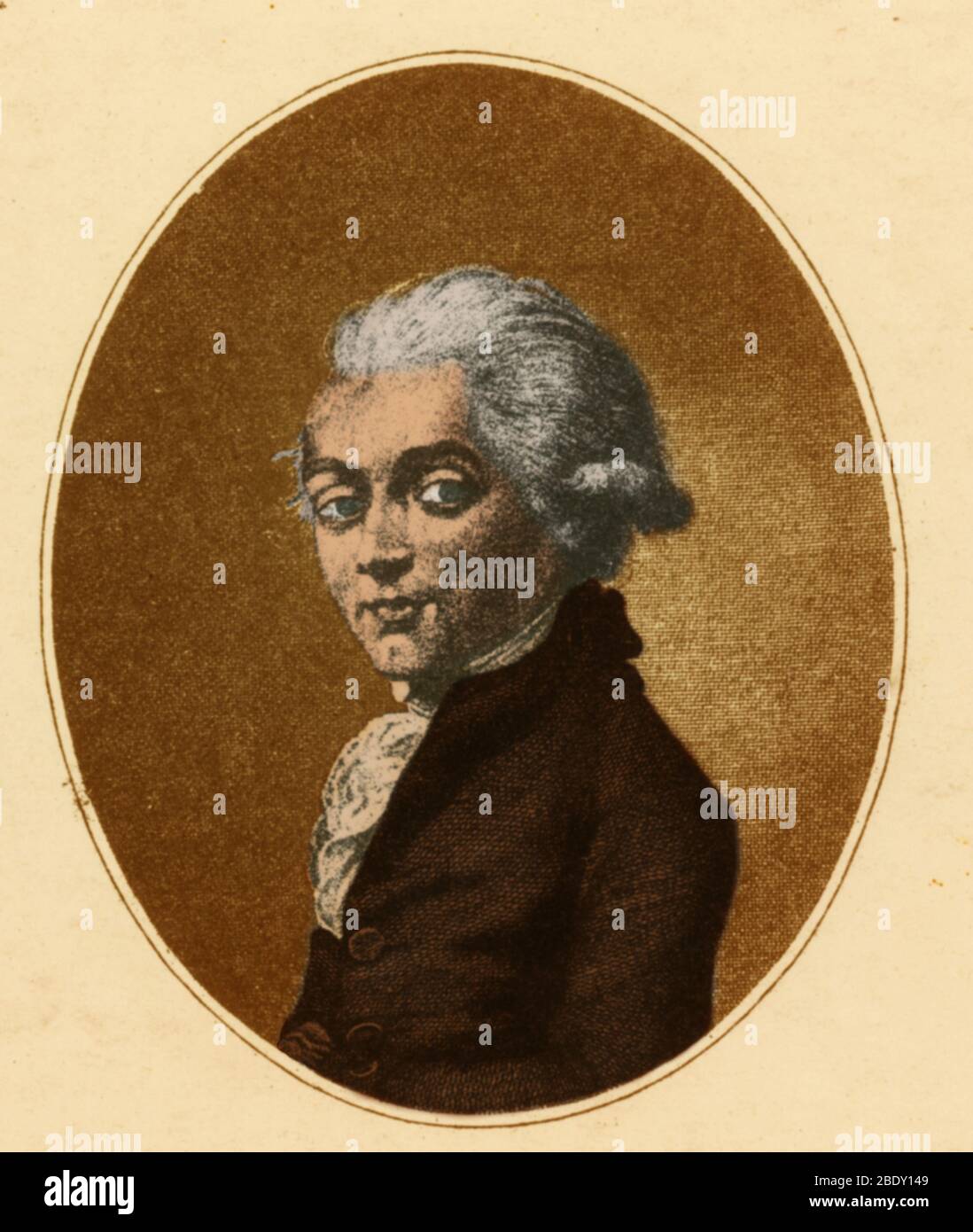 Jean Pierre Blanchard, French Aeronaut Stock Photo