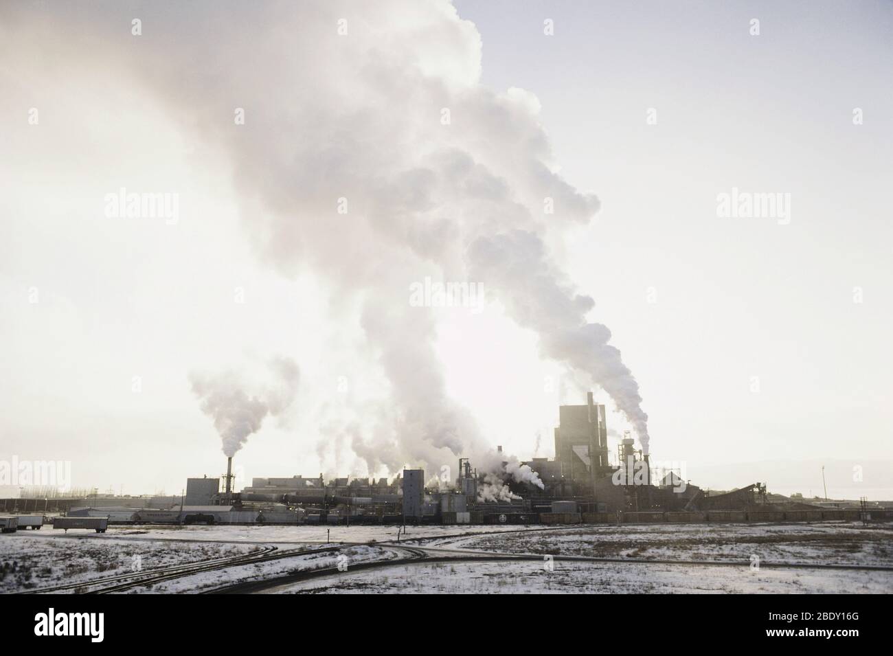 Boise Cascade Paper Mill Stock Photo Alamy