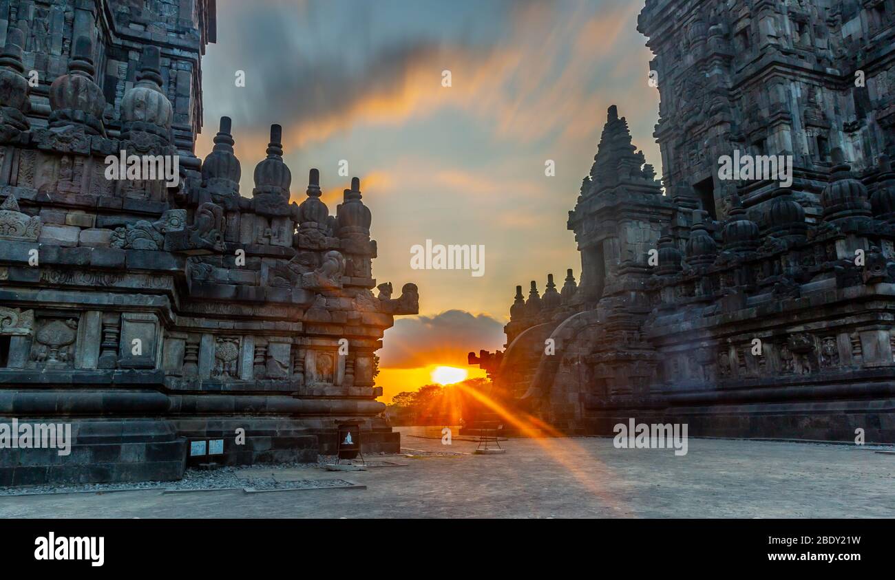 Ancient prambanan temple in hi-res stock photography and images - Alamy