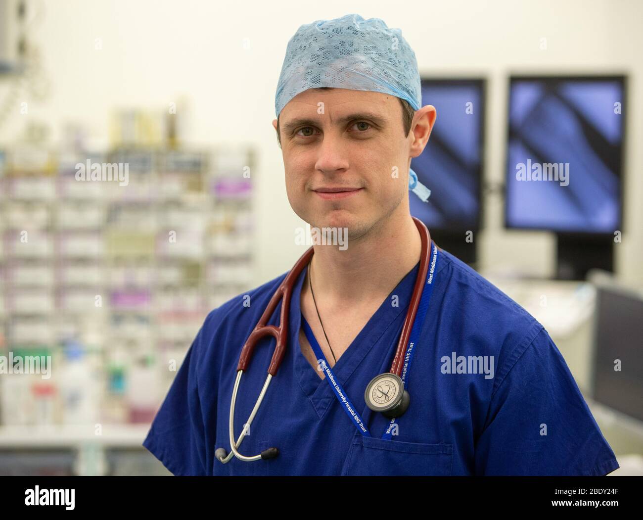 An NHS Doctor at an NHS hospital. The pressure has been growing on the ...