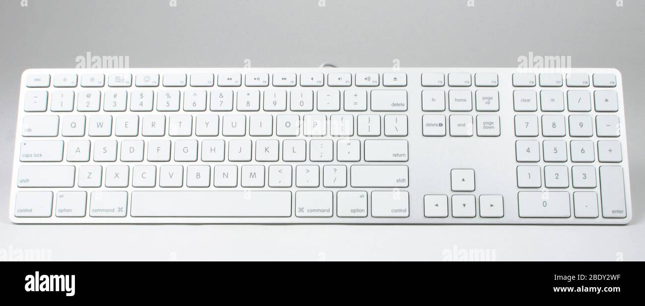Computer Keyboard Stock Photo