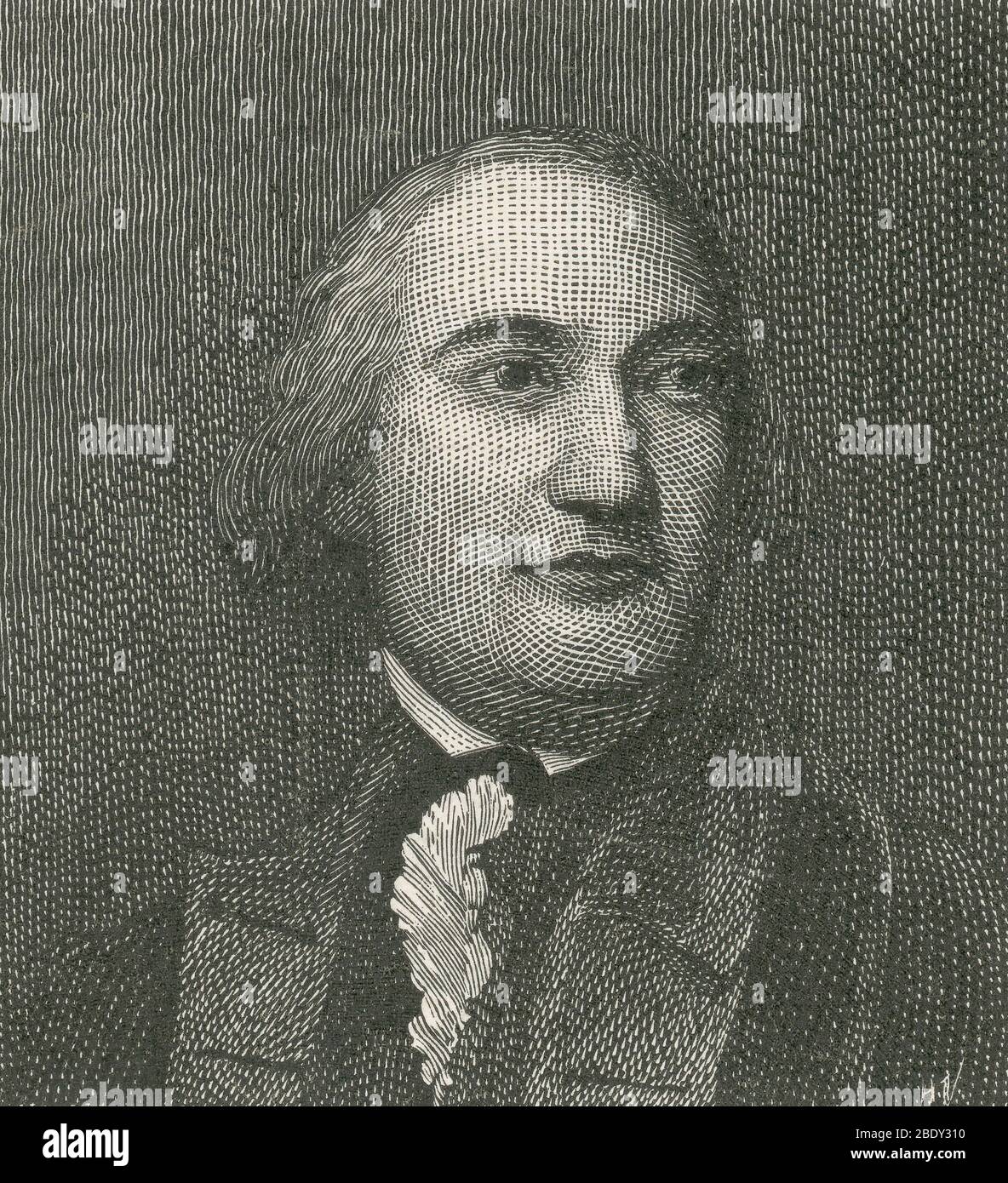 Friedrich von Steuben, Prussian-American General Stock Photo