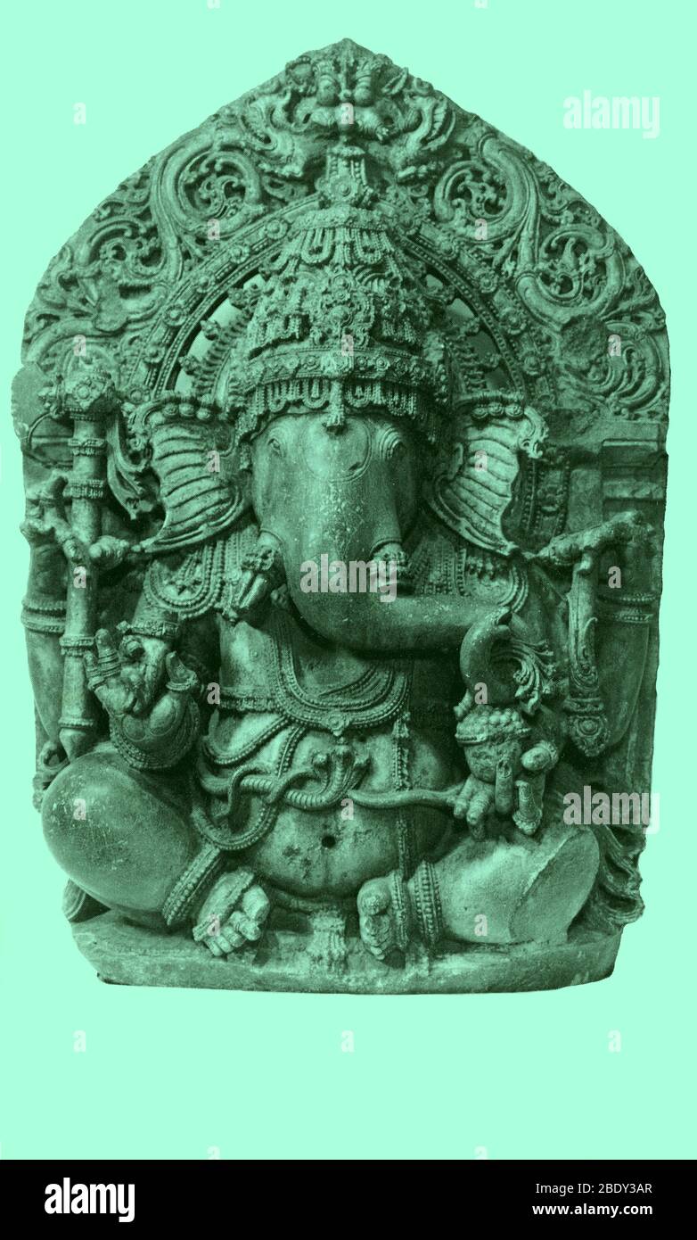 Ganesha, Hindu God Stock Photo