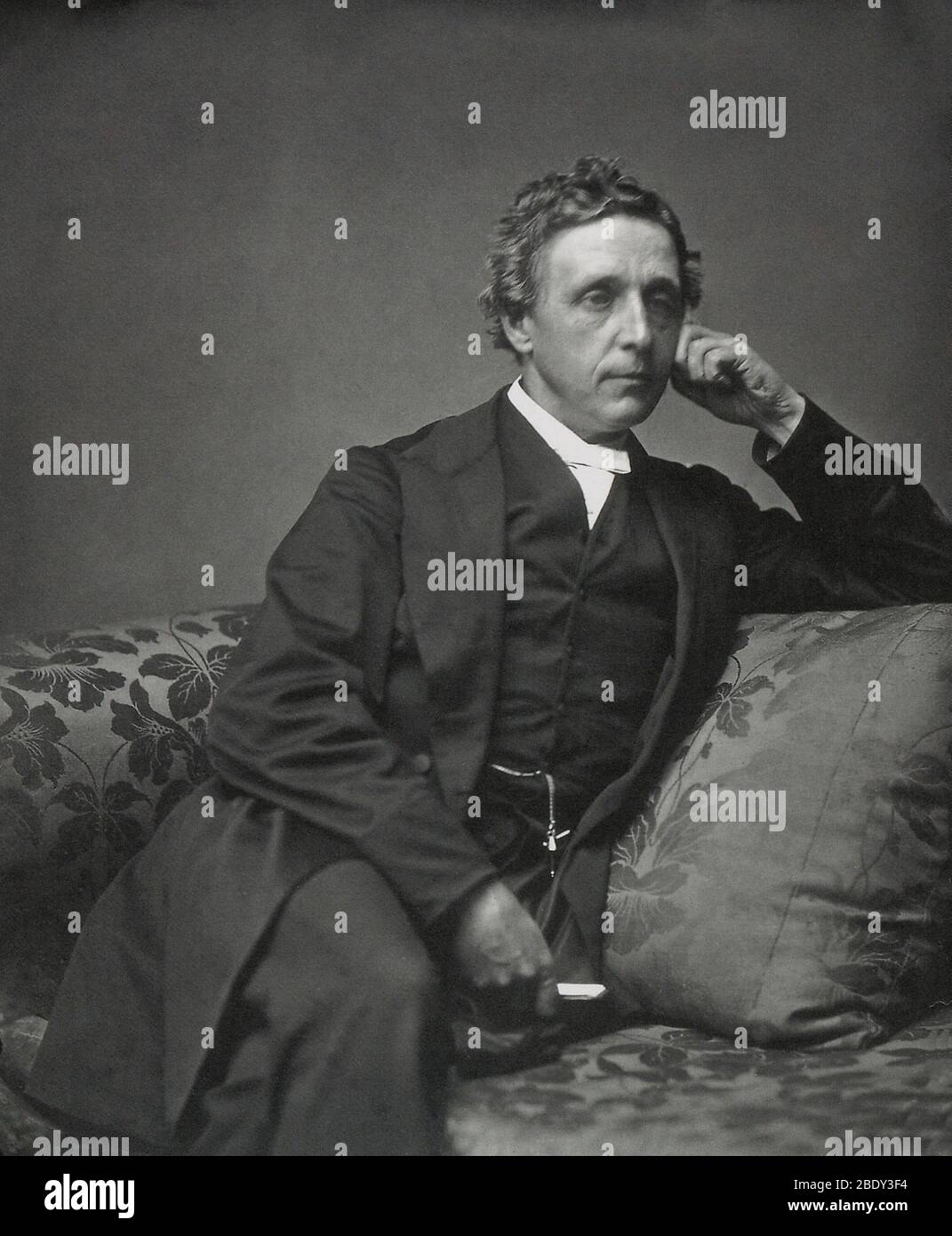 Charles Dodgson AKA Lewis Carroll, English Author Stock Photo