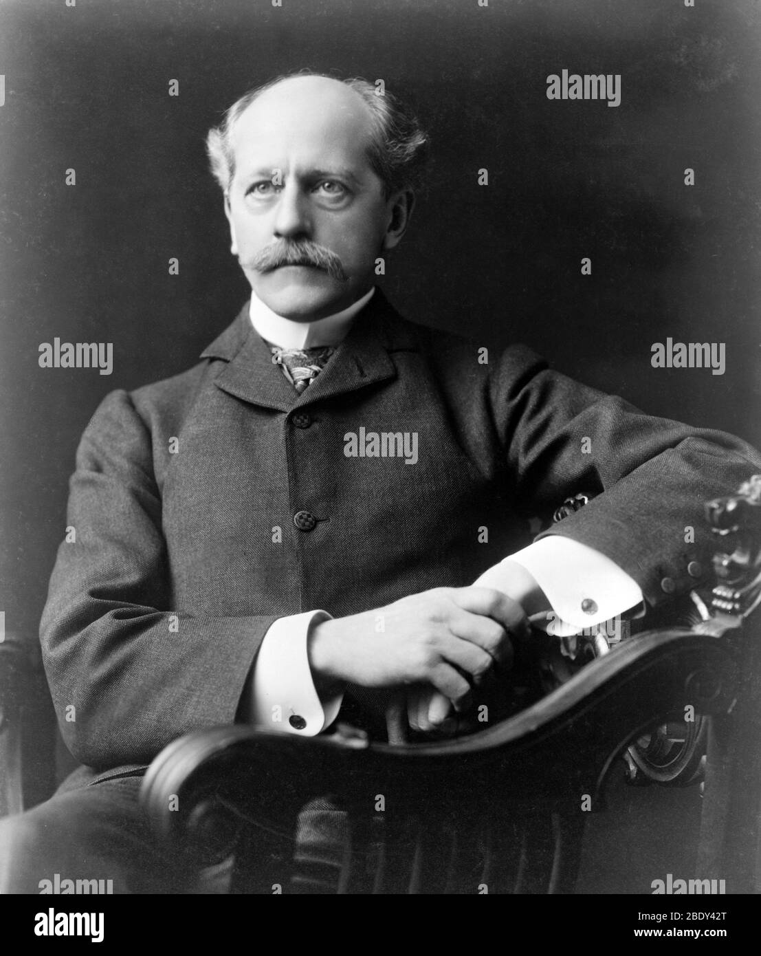 Percival Lowell, American Astronomer Stock Photo