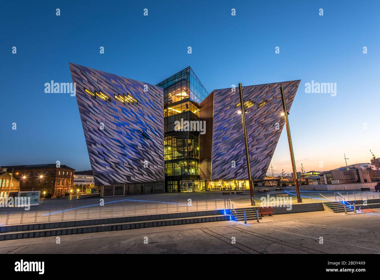 Titanic Belfast, Northern Ireland, UK Stock Photo Alamy