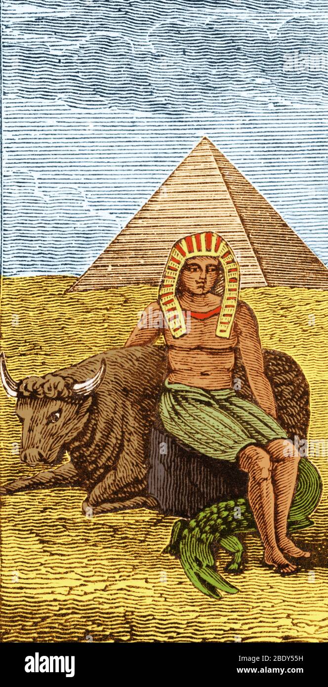 Figure Symbolizing Egyptian Stock Photo