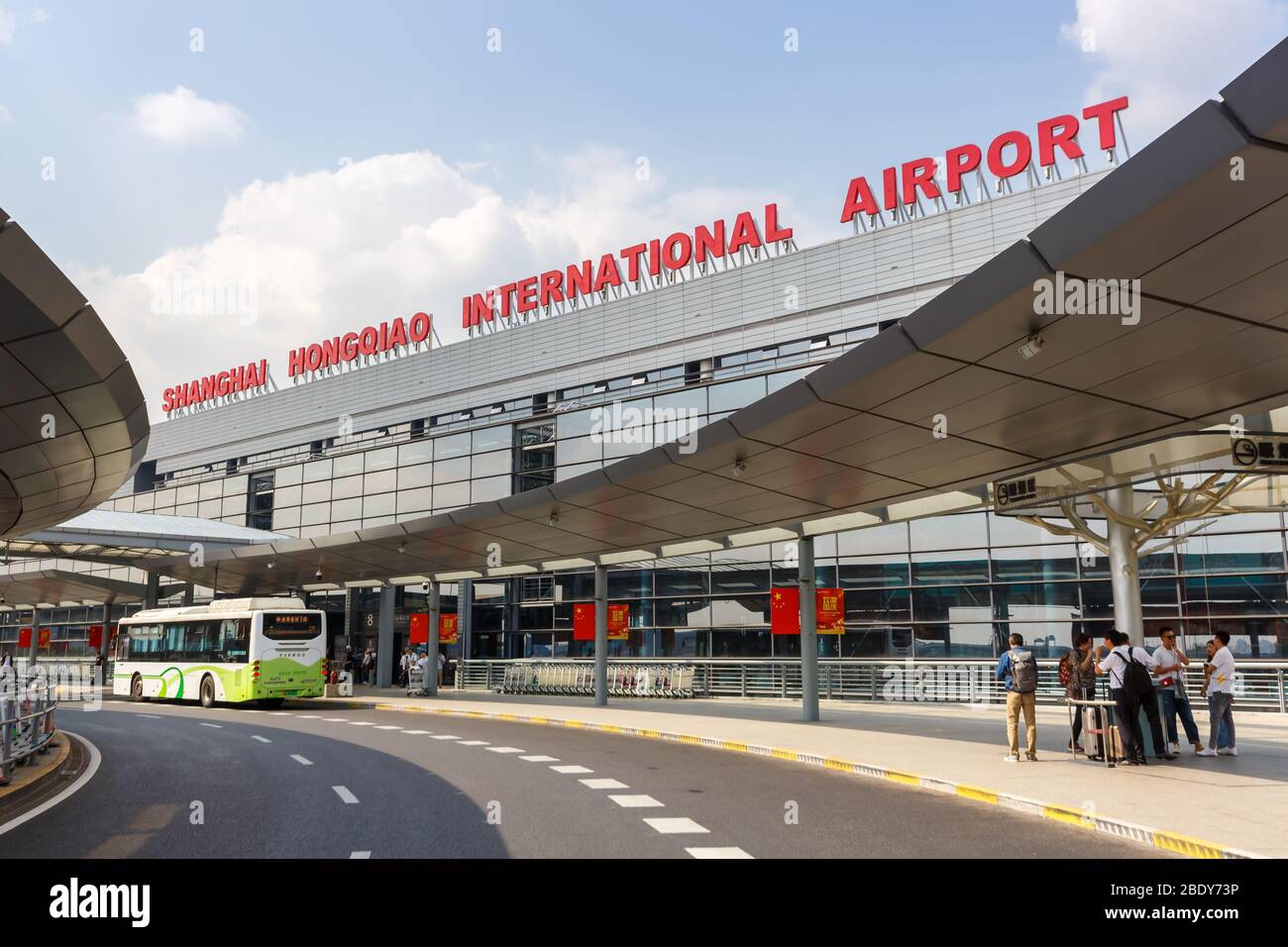 Shanghai, China - September 26, 2019: Terminal 2 Of Shanghai Hongqiao  Airport (SHA) In China. Stock Photo, Picture and Royalty Free Image. Image  164012800.