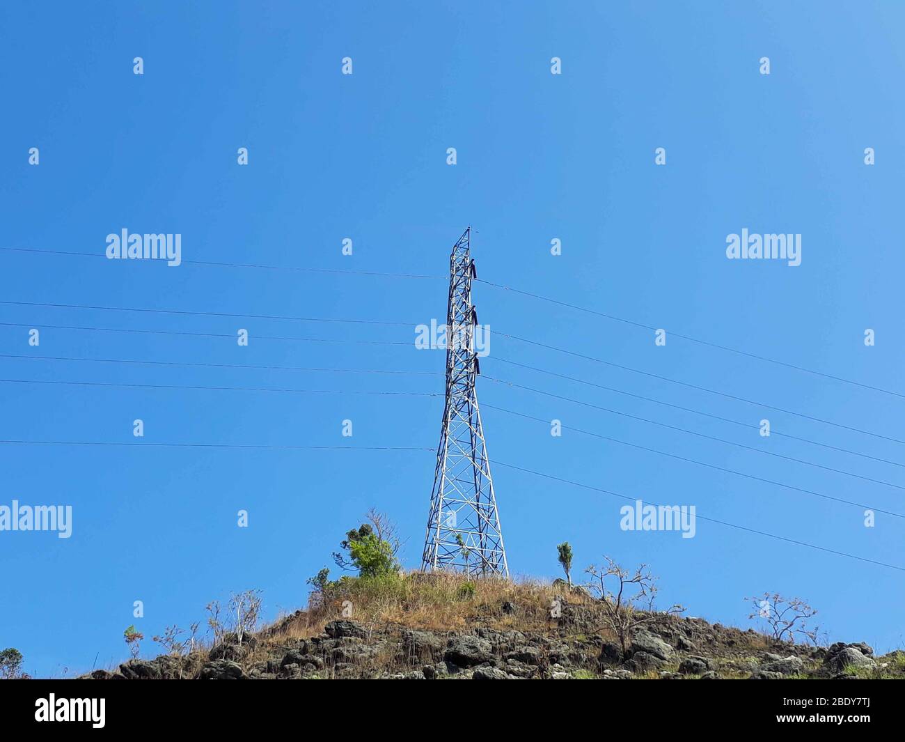 Transmission line tower hi-res stock photography and images - Alamy