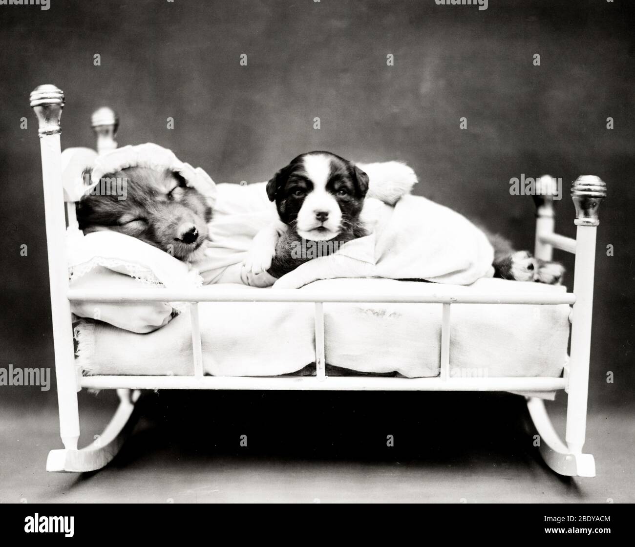 When Bedtime Comes, 1914 Stock Photo